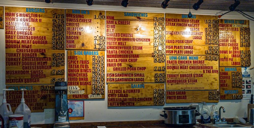 Mom's Diner Menu image 1